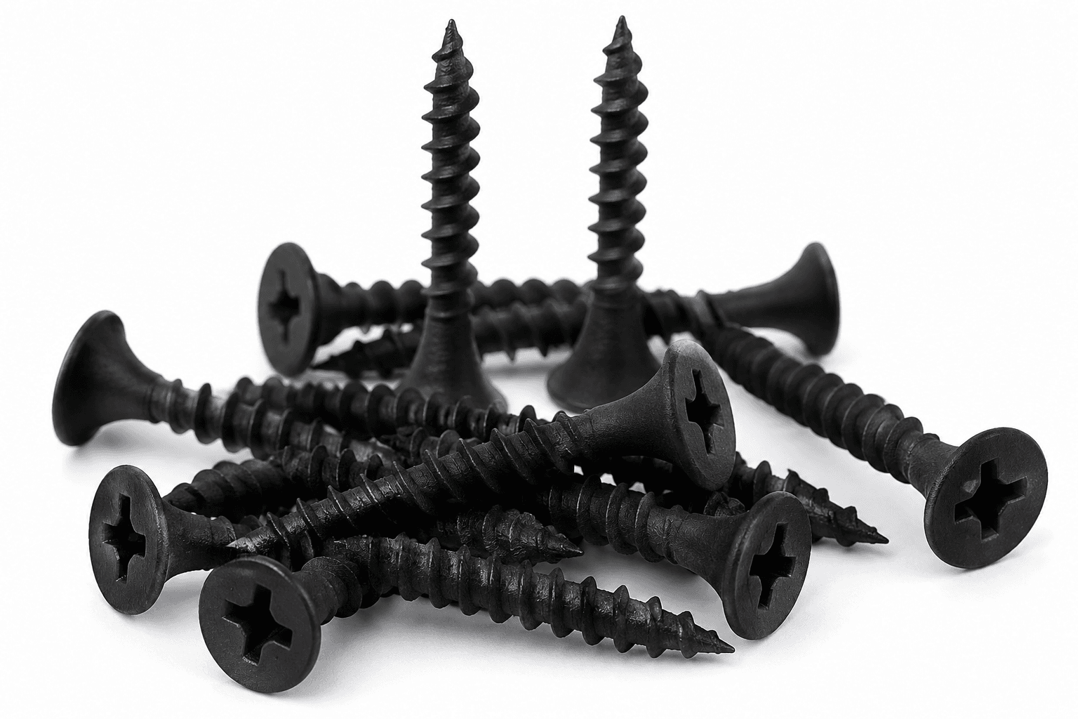 black phosphate drywall screws for gypsum board fixing